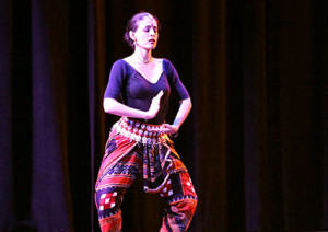 Donia Salem dancing