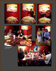 Amanda Hancock, (MFAIA ’14) page from her portfolio, "I Am My Sister’s Keeper"
