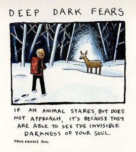 "Deep Dark Fears," by Fran Krause (MFAIA ''14)