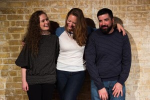 Bridget Erin with Kate Bailey and Rudy San Miguel