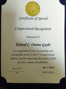 Kristal Owens Award
