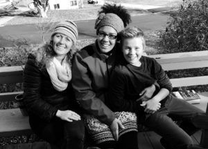 Photo of Hannah with her children