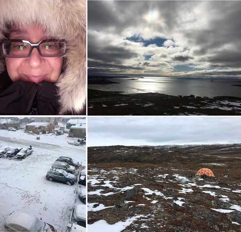 October 2018 Community News and Events, Devora Neumark in Iqaluit, Nunavut